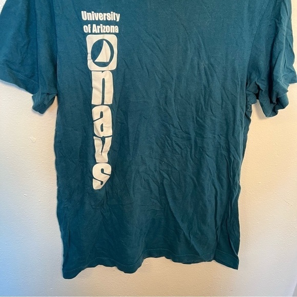 Short Sleeve T-Shirt University of Arizona Navs Teal - Picture 4 of 7